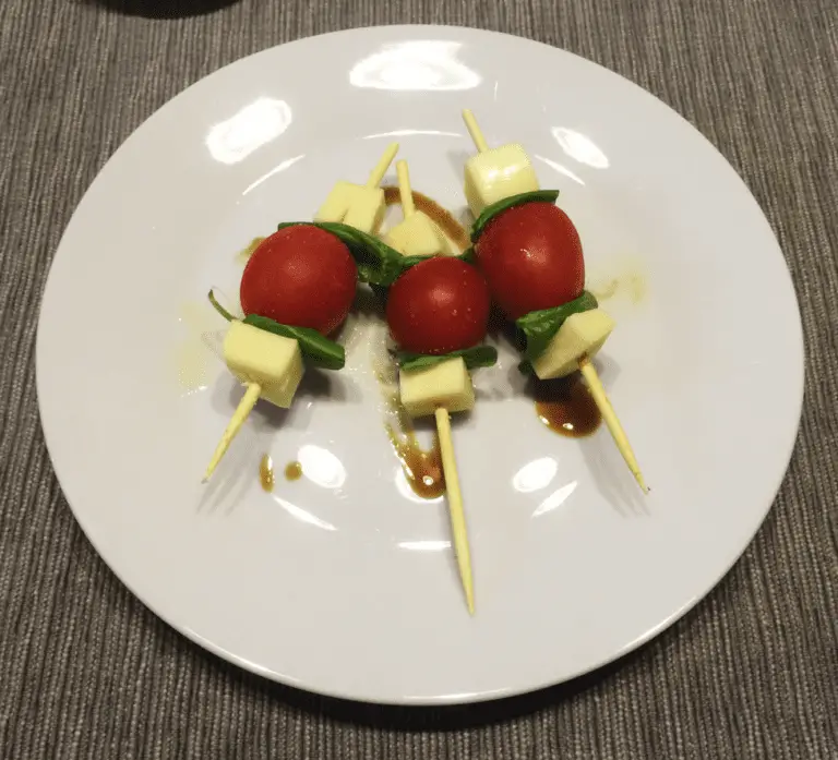 Easy Caprese Skewers, A Twist On A Summer Salad