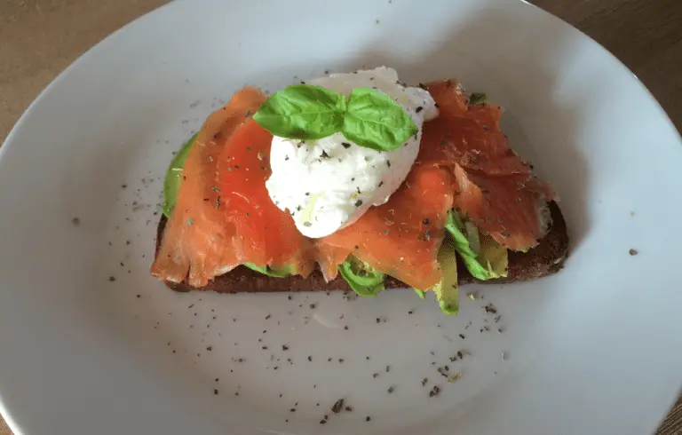 Smoked Trout, Avo & Poached Egg On Rye
