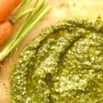 carrot top pesto