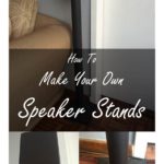 make your own speaker stands pinterest