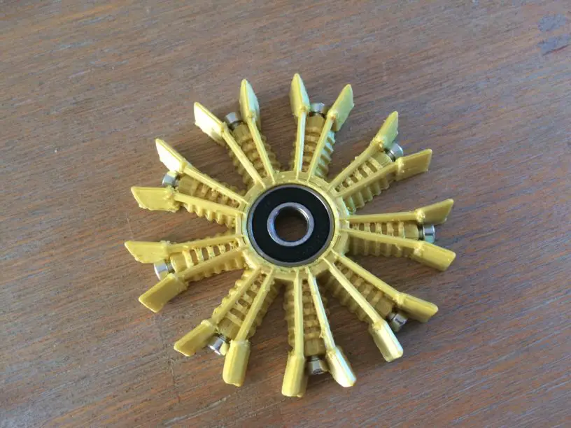 rotary engine fidget spinner