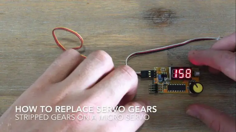 How To Replace Stripped Servo Gears – Example Done On Turnigy TG9e