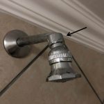 Nut Securing Shower Rose