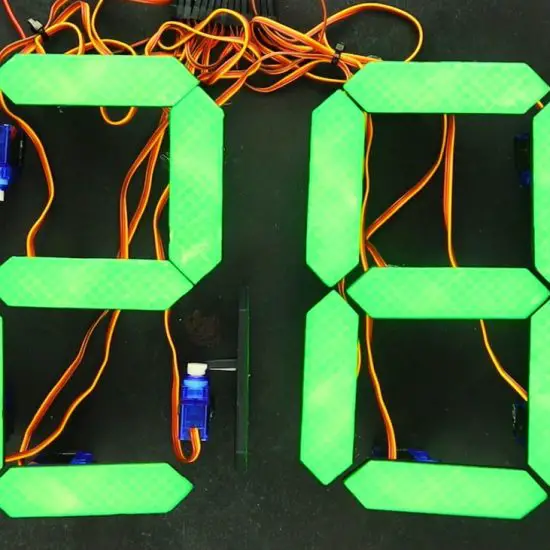 Mechanical 7 Segment Display - The DIY Life