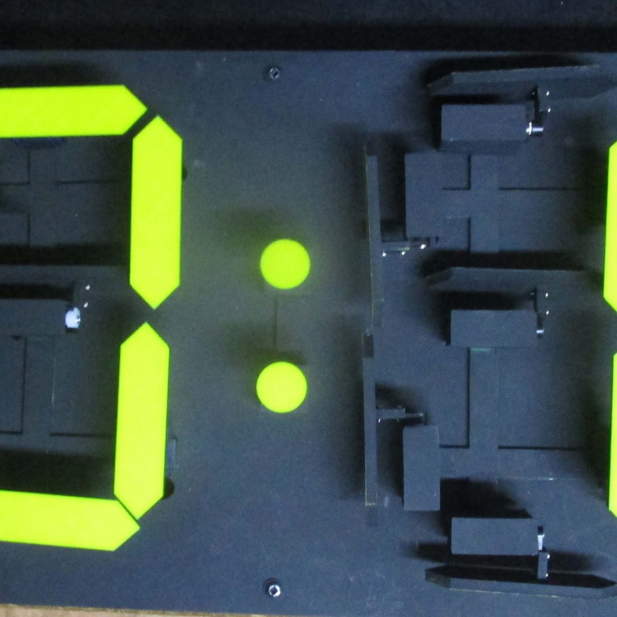 7 Segment Clock Circuit Diagram 8706