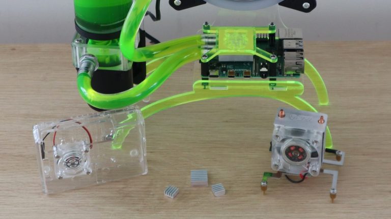 Thermal Test On Raspberry Pi Cooling Options – Is Water Cooling Worth It?