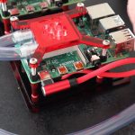 Feed Cables Through To Back Of Pi