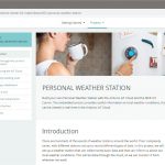 Personal Weather Station Project