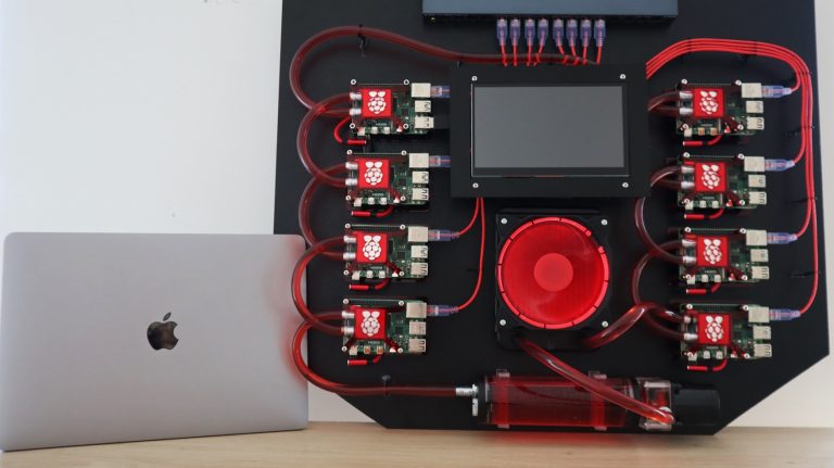 Can My Water Cooled Raspberry Pi Cluster Beat My MacBook?