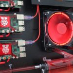 Water Cooled Raspberry Pi Cluster