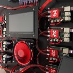 Water Cooled Raspberry Pi Cluster Being Tested