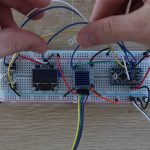 Wiring Connections Made On Breadboard