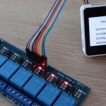 Switching Relays on and off Using Display