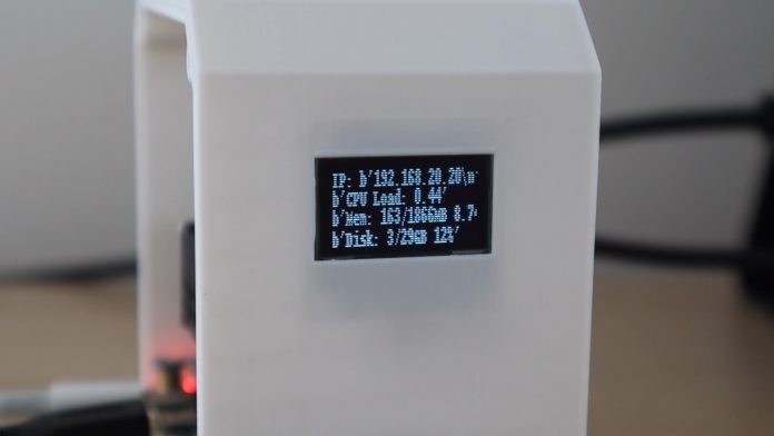 Connect And Program An Oled Stats Display For Your Raspberry Pi The Diy Life 