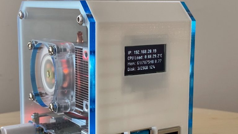 Connect and Program An OLED Stats Display For Your Raspberry Pi