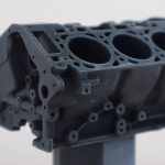 Ford Engine Block SLA Test Print