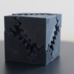 Gear Cube 3D Printed on SLA Printer