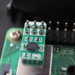 Accelerometer Shim Connected To Raspberry Pi