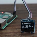 I2C OLED Stats Display Running