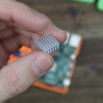 Aluminium Heatsink Added To Pi