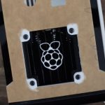 Stick Raspberry Pi Logo Onto Radiator