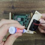 Glue Standoffs To Inside Walls Of Pi Case