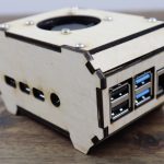 Simple Plywood Pi Case On Ports Side