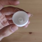 Glue Threads Onto Back Of Eyeball