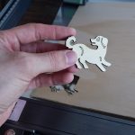 Laser Cut Test Dog