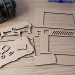 Laser Cut Components For Cyberdeck