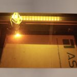 Laser Cutting The Acrylic Side Panels