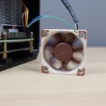 Noctua Fan Connected To Raspberry POi