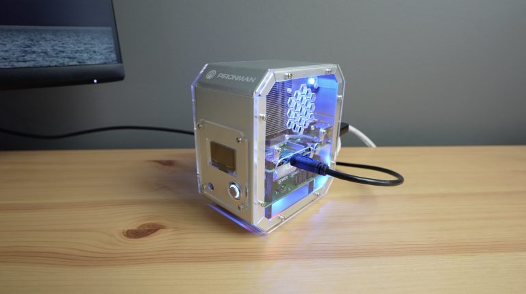 Awesome Cyberpunk Case For The Raspberry Pi 4 – Pironman by Sunfounder