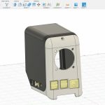 40mm Fan Cutout On Back Of Raspberry Pi Case