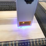 Laser Engraving The Logo