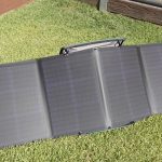 Solar Panel Bag Used As Stand