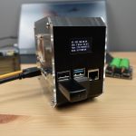 Raspberry Pi Desktop Setup Stats Display