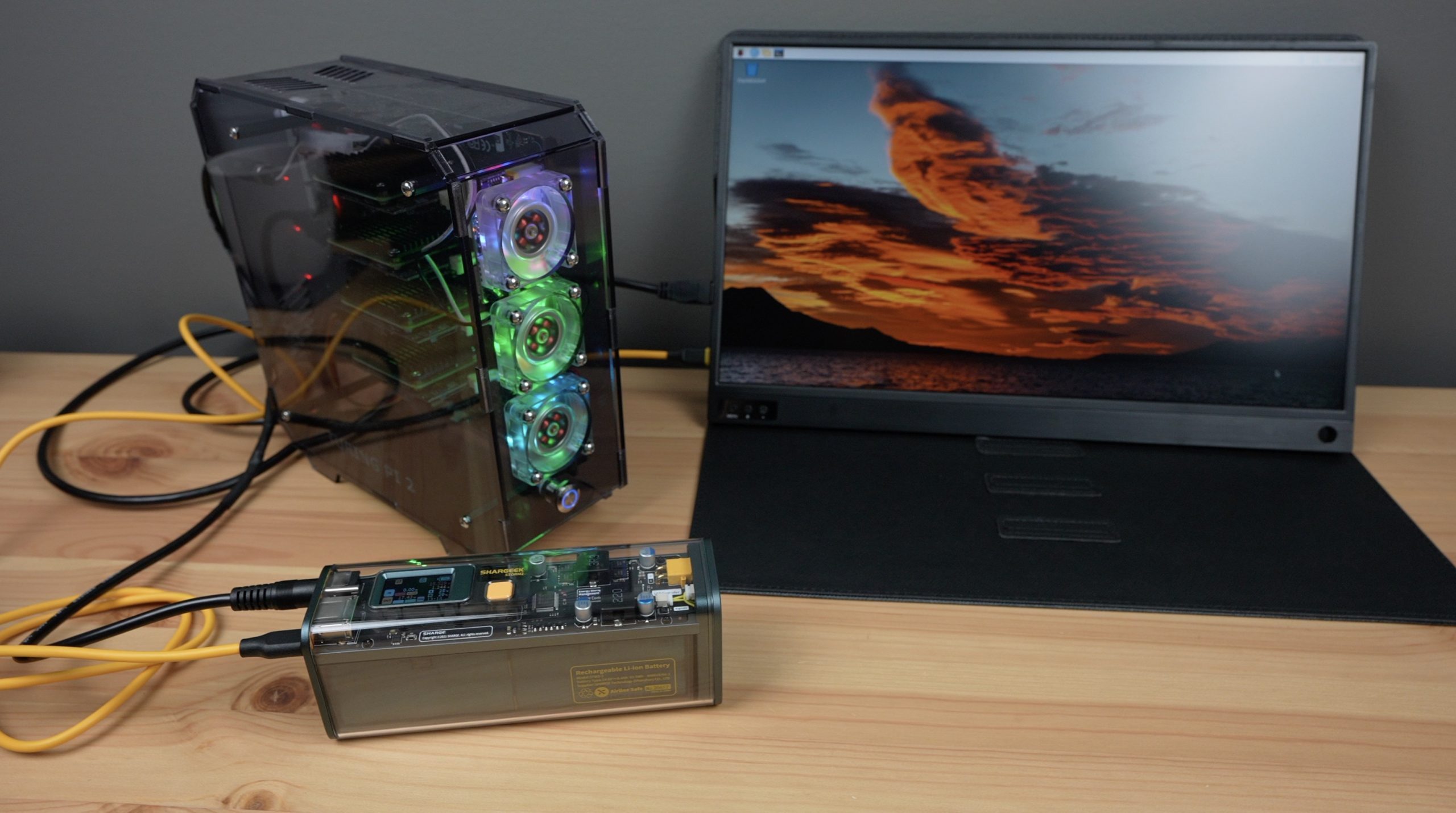 Storm 2 Powering Turing Pi 2 and Monitor - The DIY Life