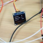 I2C Display Showing Information On Hotend