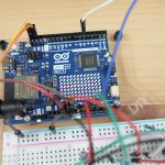 LED Matrix Showing Hotend Temperature Tracking