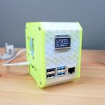 Pi Desktop Case Made From Recycled PET Bottles