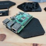 Raspberry Pi 4B Mounted