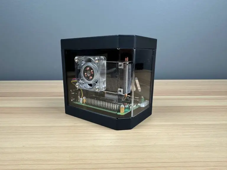 My Raspberry Pi 5 Case Has A Wrap-around Window