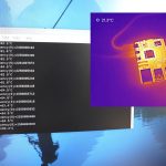Pi 5 Without Cooling Thermal Image