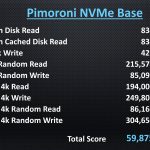 Pimoroni NVMe Base Summary Results