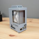 Assembled Pi 5 NAS Case