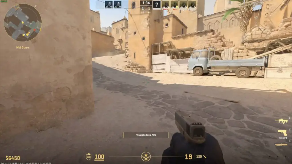 External GPU Counterstrike Gameplay