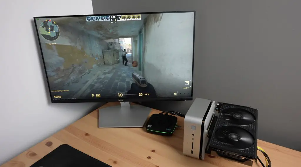 External GPU Playing Counterstrike