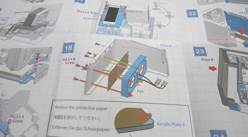 Graphics Depicting Assembly