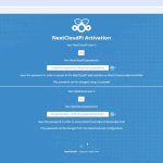 NextCloud Pi Activation Page